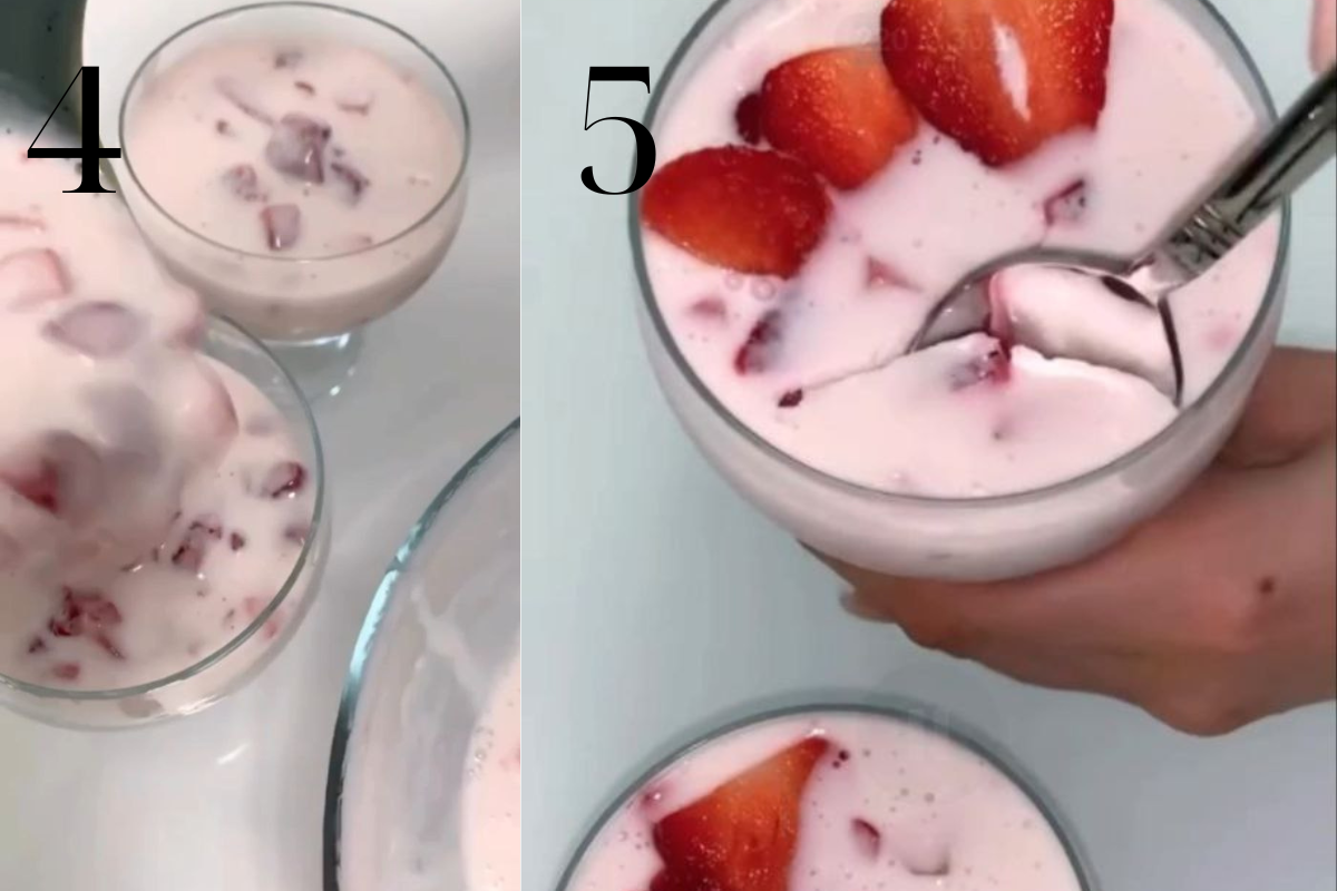 Strawberry Panna Cotta with Greek Yogurt 00